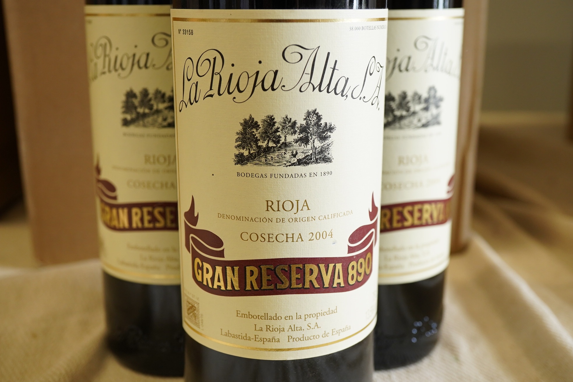 La Rioja Alta 890 Gran Reserva, 2004